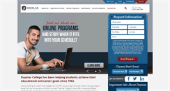 Desktop Screenshot of online.daymarcollege.edu